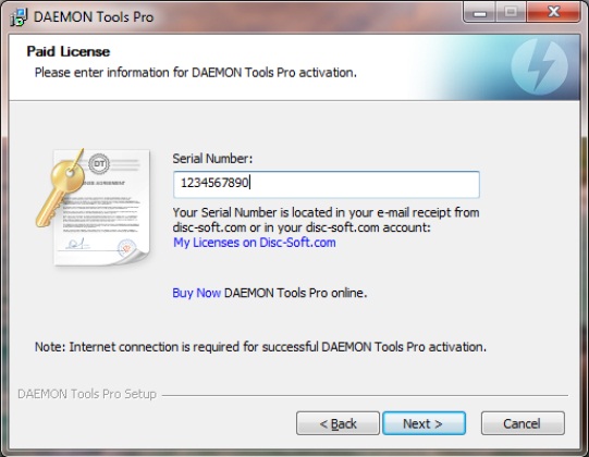 daemon tools 5.0.1 serial number